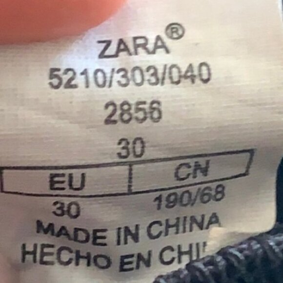 Zara boys black socks sneakers boots size 30 EUR 12.5 US - Picture 7 of 9